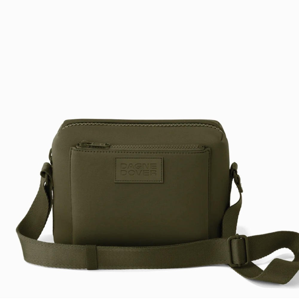 Dagne Dover Olive Green Crossbody Bag